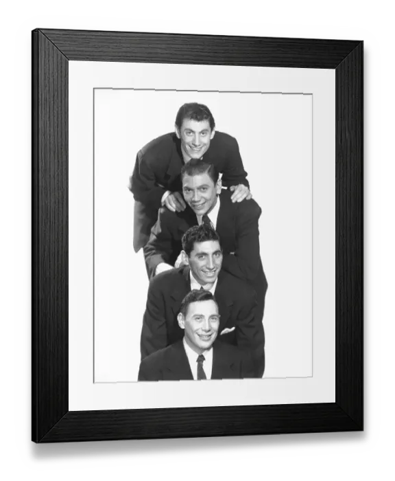Framed Print : Photo of Ames Brothers Framed Print : Photo of Ames Brothers