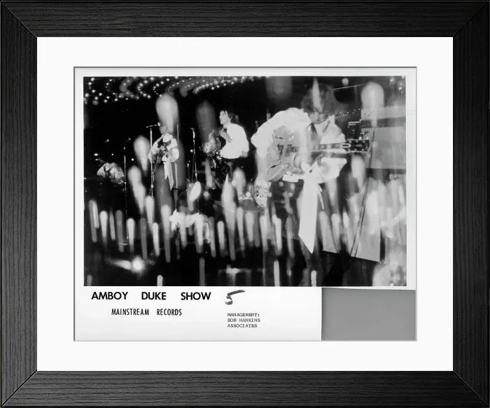 Framed Print : Photo of Amboy Dukes Framed Print : Photo of Amboy Dukes