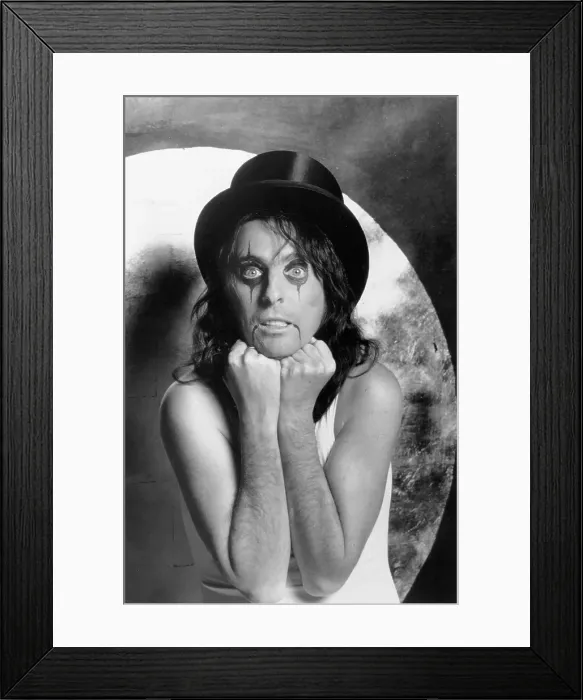 Framed Print : Photo of Alice Cooper Framed Print : Photo of Alice Cooper