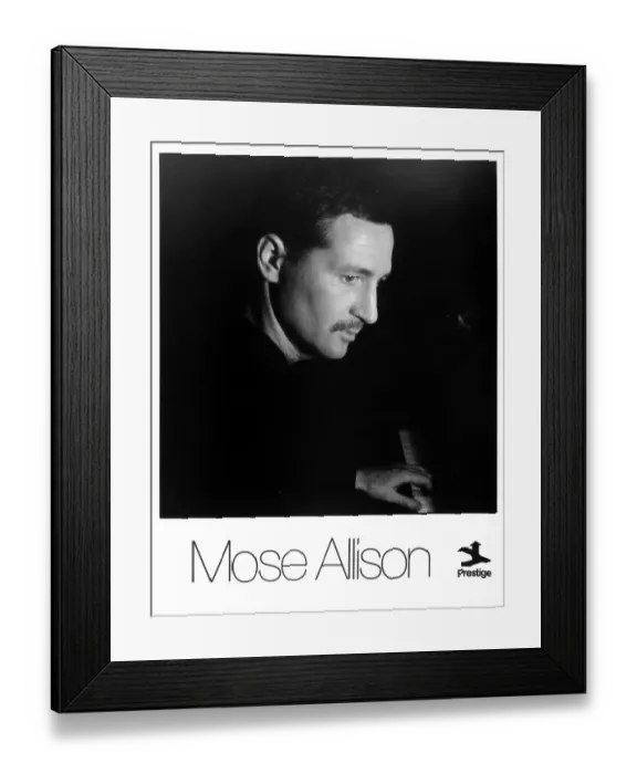 Framed Print : Photo of Mose Allison Framed Print : Photo of Mose Allison