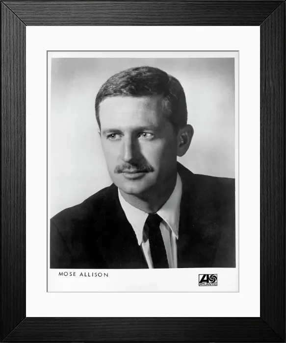 Framed Print : Photo of Mose Allison Framed Print : Photo of Mose Allison