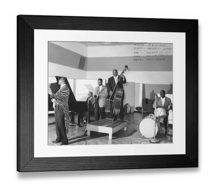 Framed Print : Photo of J.B. Lenoir Framed Print : Photo of J.B. Lenoir