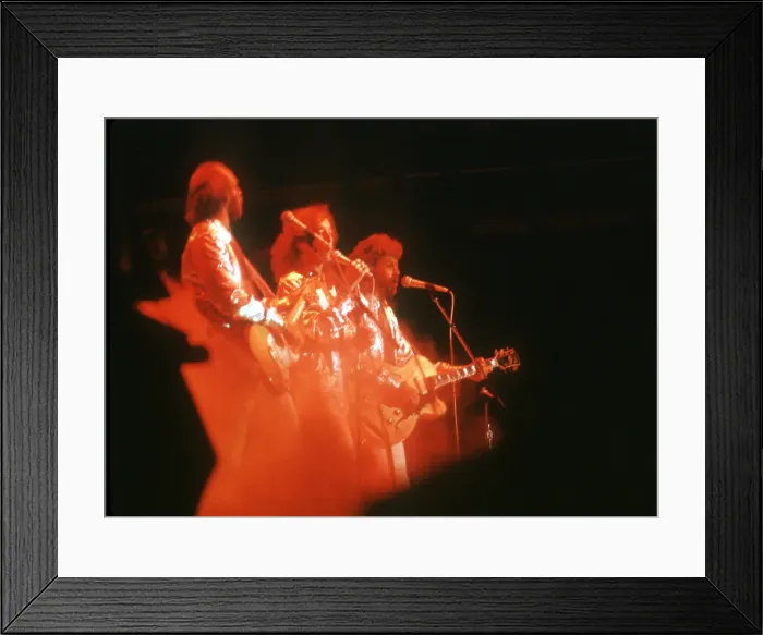 Framed Print : Photo of Bee Gees Framed Print : Photo of Bee Gees