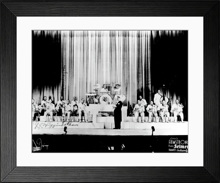 Framed Print : Photo of Louis Armstrong Framed Print : Photo of Louis Armstrong