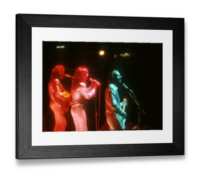 Framed Print : Photo of Bee Gees Framed Print : Photo of Bee Gees