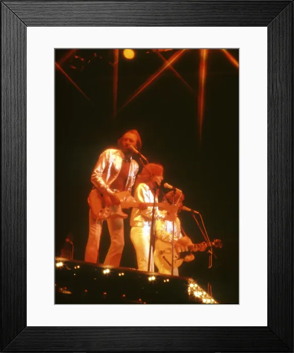 Framed Print : Photo of Bee Gees Framed Print : Photo of Bee Gees