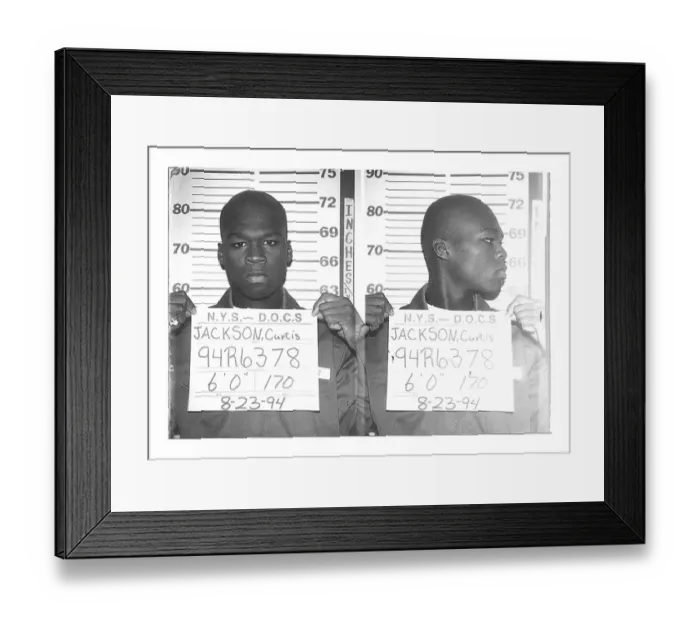 Framed Print : Photo of 50 Cent Framed Print : Photo of 50 Cent