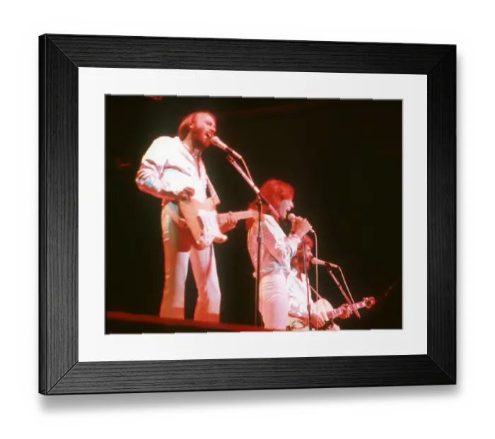 Framed Print : Photo of Bee Gees Framed Print : Photo of Bee Gees