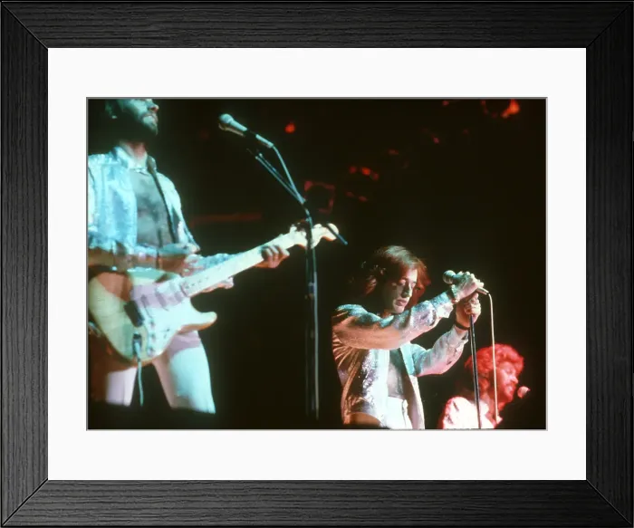 Framed Print : Photo of Bee Gees Framed Print : Photo of Bee Gees