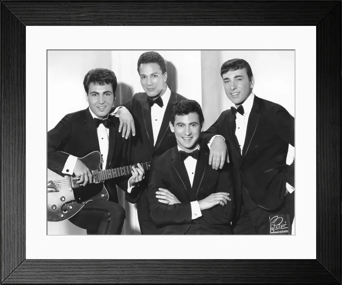 Framed Print : Italian Doo Wop Group The Dupres Framed Print : Italian Doo Wop Group The Dupres