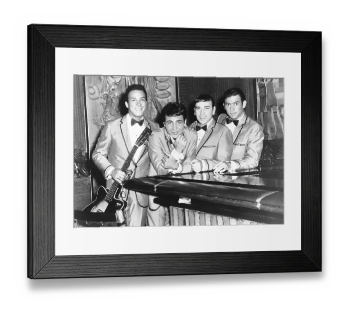 Framed Print : Italian Doo Wop Group The Dupres Framed Print : Italian Doo Wop Group The Dupres