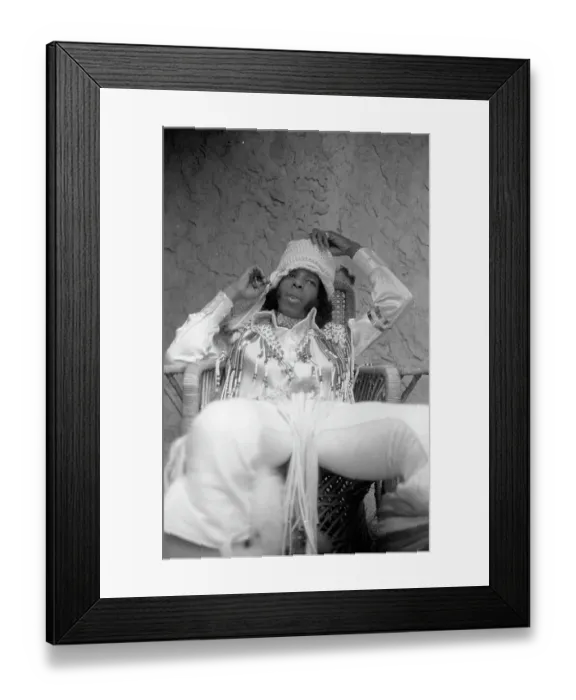 Framed Print : Sly Stone Portrait Framed Print : Sly Stone Portrait