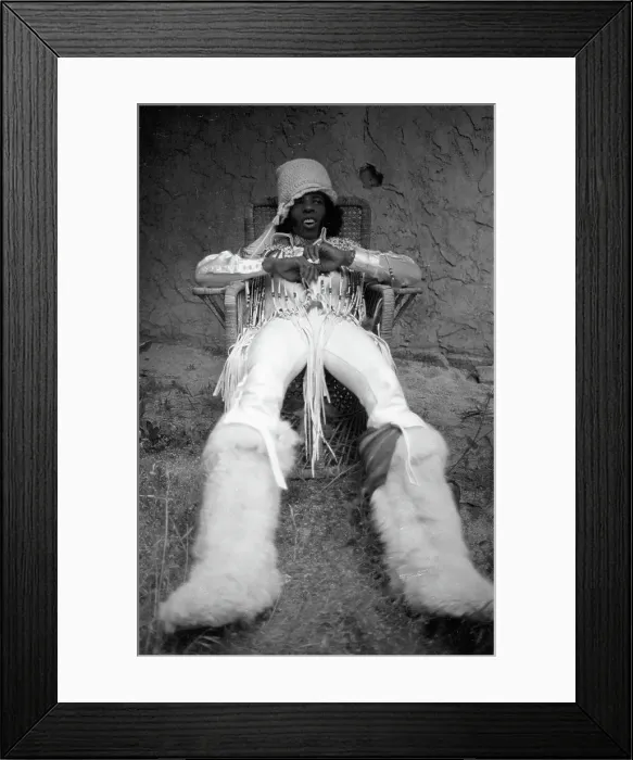 Framed Print : Sly Stone Portrait Framed Print : Sly Stone Portrait