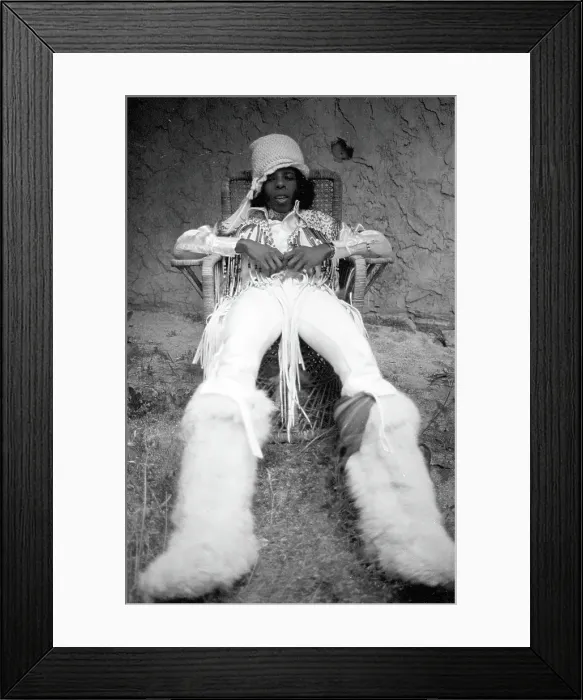 Framed Print : Sly Stone Portrait Framed Print : Sly Stone Portrait