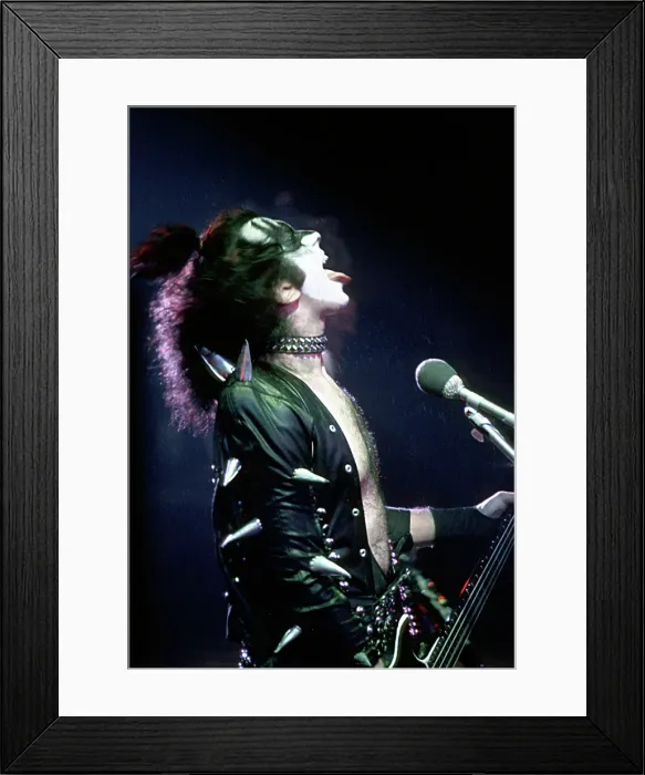 Framed Print : Photo of Gene Simmons Framed Print : Photo of Gene Simmons