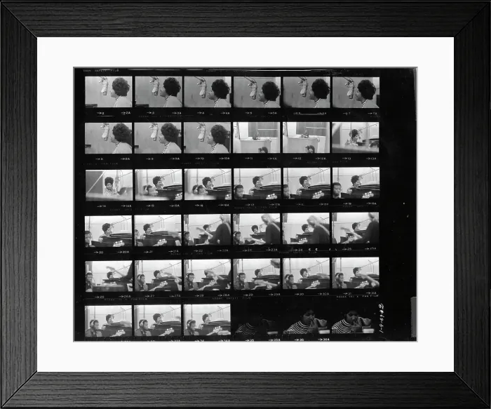 Framed Print : Queen Of Soul Recording In New York Framed Print : Queen Of Soul Recording In New York