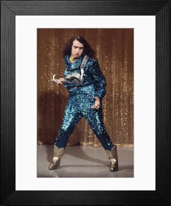 Framed Print : Tiny Tim Performs On A TV Show Framed Print : Tiny Tim Performs On A TV Show