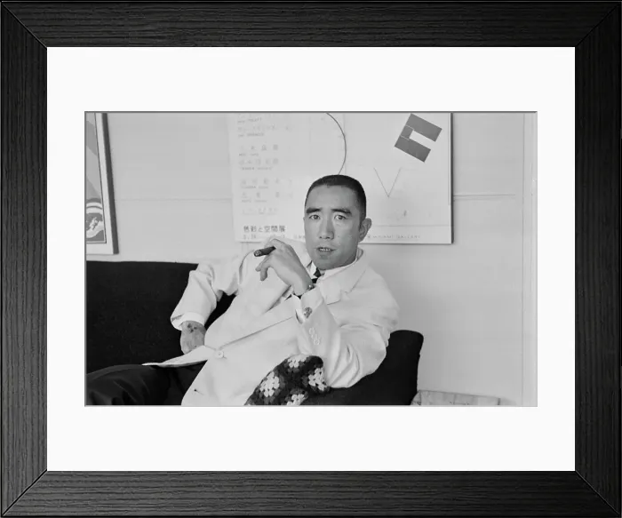 Framed Print : Yukio Mishima, Japanese Writer & Nationalist Framed Print : Yukio Mishima, Japanese Writer & Nationalist