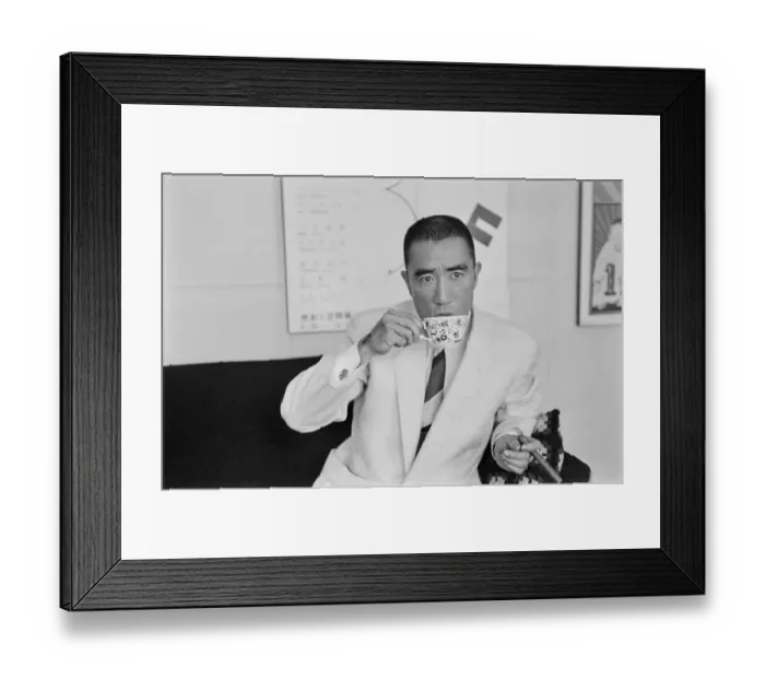 Framed Print : Yukio Mishima, Japanese Writer & Nationalist Framed Print : Yukio Mishima, Japanese Writer & Nationalist