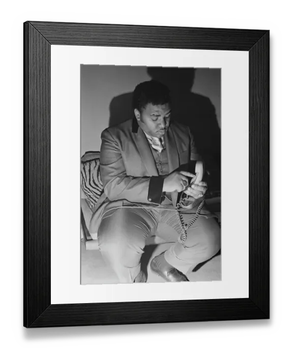 Framed Print : Solomon Burke Framed Print : Solomon Burke
