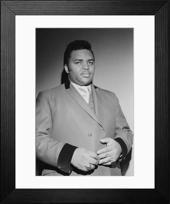 Framed Print : Solomon Burke Framed Print : Solomon Burke