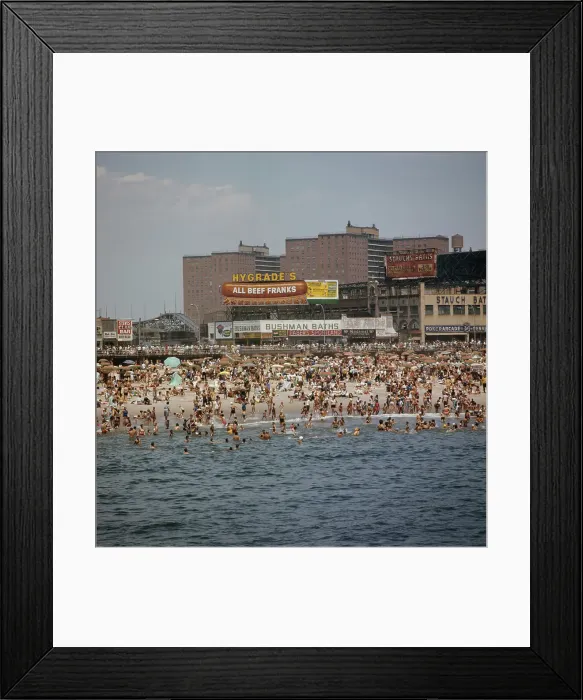 Framed Print : Coney Island Framed Print : Coney Island
