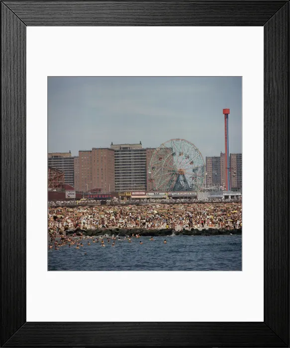 Framed Print : Coney Island