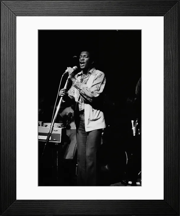 Framed Print : Johnny Nash, American Singer-Songwriter Framed Print : Johnny Nash, American Singer-Songwriter