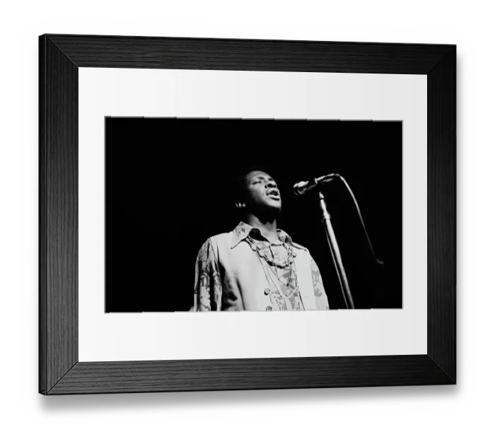 Framed Print : Johnny Nash, American Singer-Songwriter Framed Print : Johnny Nash, American Singer-Songwriter
