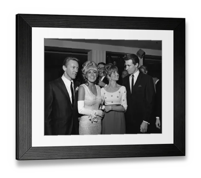 Framed Print : The Righteous Brothers Attend An Event Framed Print : The Righteous Brothers Attend An Event