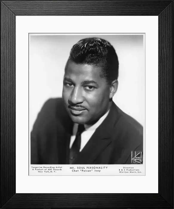 Framed Print : Chet Poison Ivey Portrait Framed Print : Chet Poison Ivey Portrait