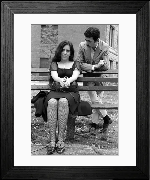 Framed Print : Nyro And Geffen Portrait Session Framed Print : Nyro And Geffen Portrait Session