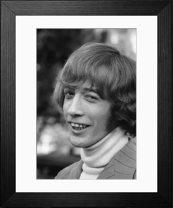 Framed Print : Robin Gibb Framed Print : Robin Gibb