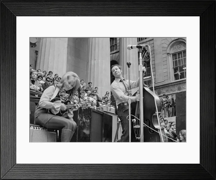 Framed Print : Wall Street Rally, New York City Framed Print : Wall Street Rally, New York City
