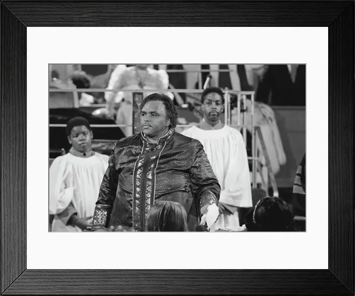 Framed Print : Solomon Burke Framed Print : Solomon Burke