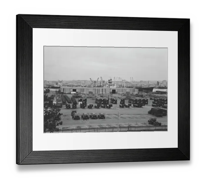 Framed Print : Okinawa Dock Framed Print : Okinawa Dock