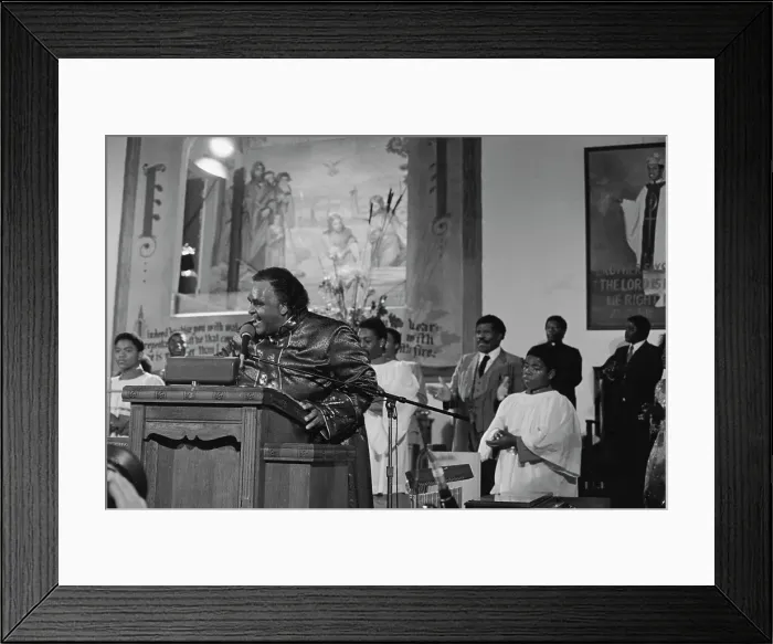 Framed Print : Solomon Burke Framed Print : Solomon Burke