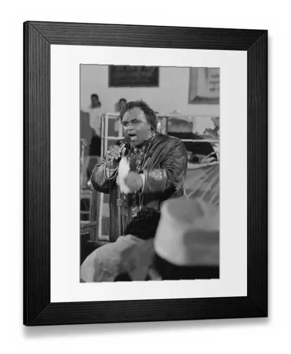Framed Print : Solomon Burke Framed Print : Solomon Burke