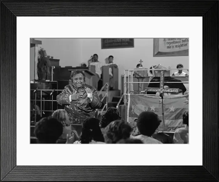 Framed Print : Solomon Burke Framed Print : Solomon Burke
