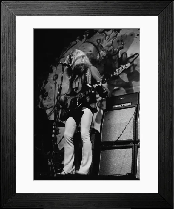 Framed Print : Dickie Peterson Framed Print : Dickie Peterson