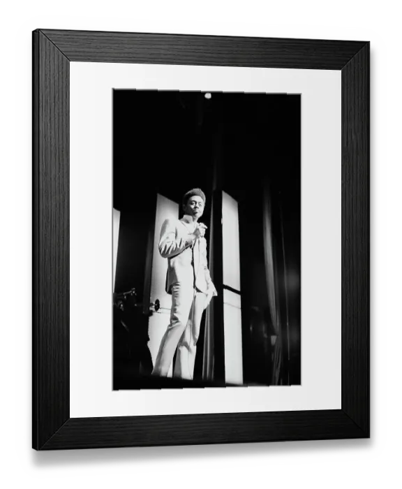 Framed Print : Johnnie Taylor Framed Print : Johnnie Taylor