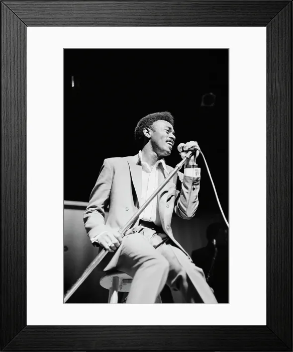Framed Print : Johnnie Taylor Framed Print : Johnnie Taylor
