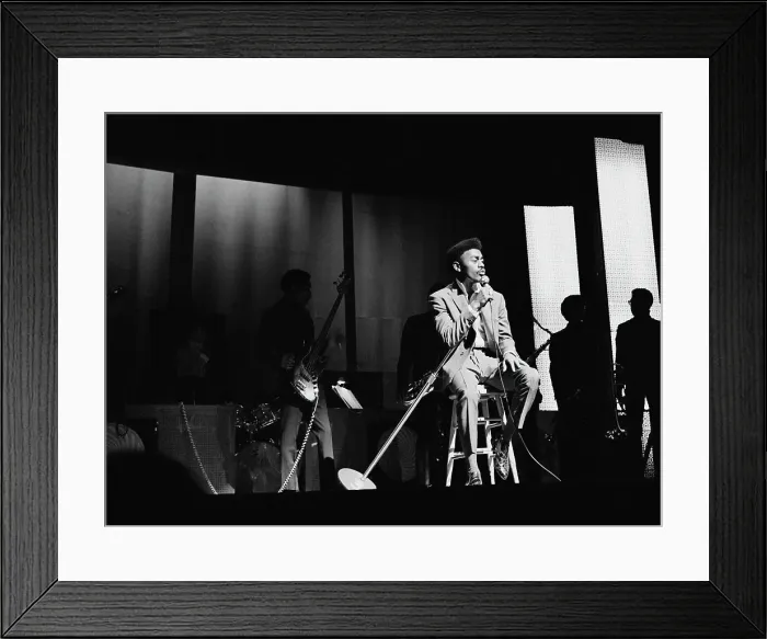 Framed Print : Johnnie Taylor Framed Print : Johnnie Taylor