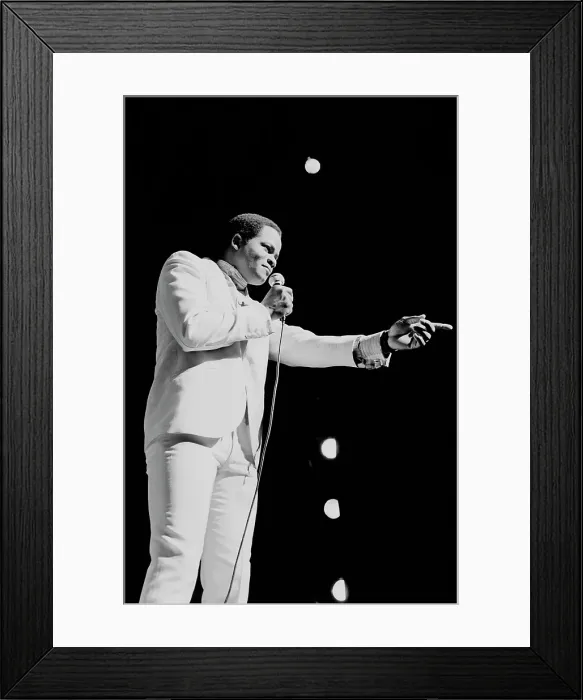 Framed Print : Joe Tex. American soul singer and musician Joe Tex Framed Print : Joe Tex. American soul singer and musician Joe Tex
