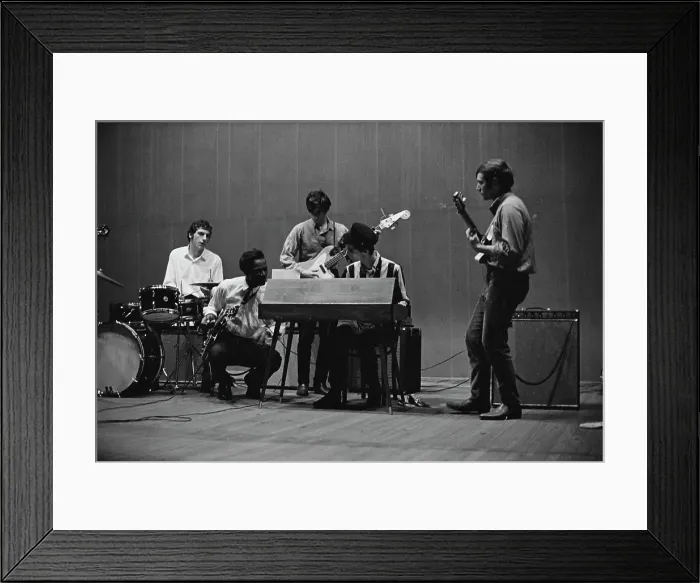 Framed Print : Chuck Berry and The Blues Project Framed Print : Chuck Berry and The Blues Project