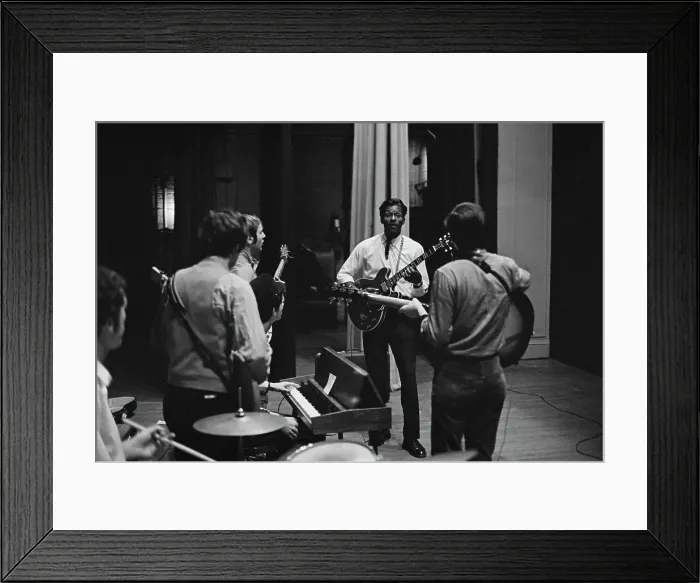 Framed Print : Chuck Berry and The Blues Project Framed Print : Chuck Berry and The Blues Project