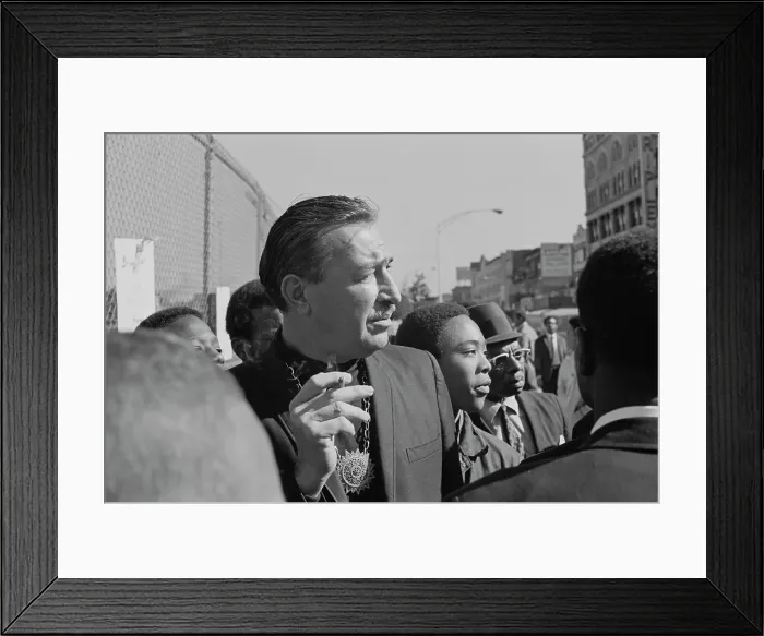 Framed Print : Adam Clayton Powell Jr Framed Print : Adam Clayton Powell Jr