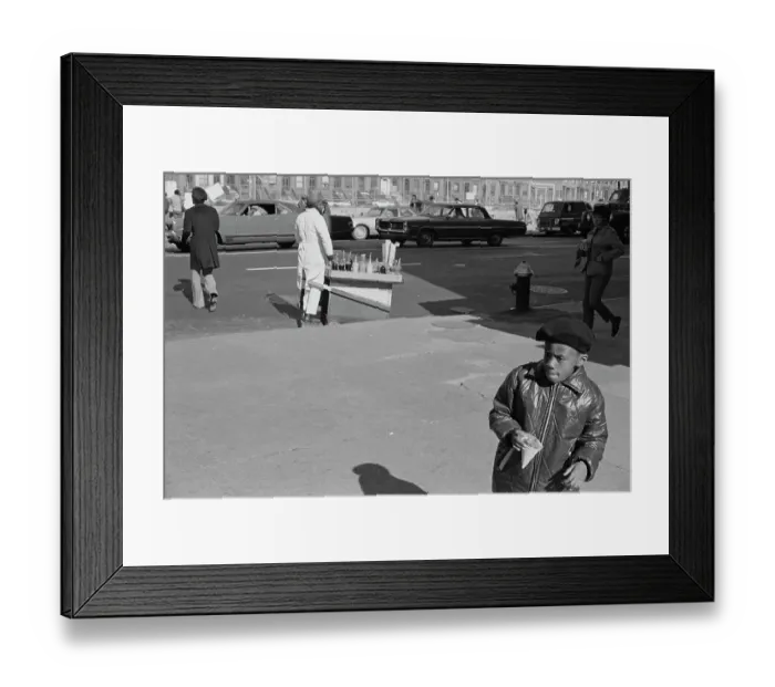 Framed Print : Harlem Street Framed Print : Harlem Street