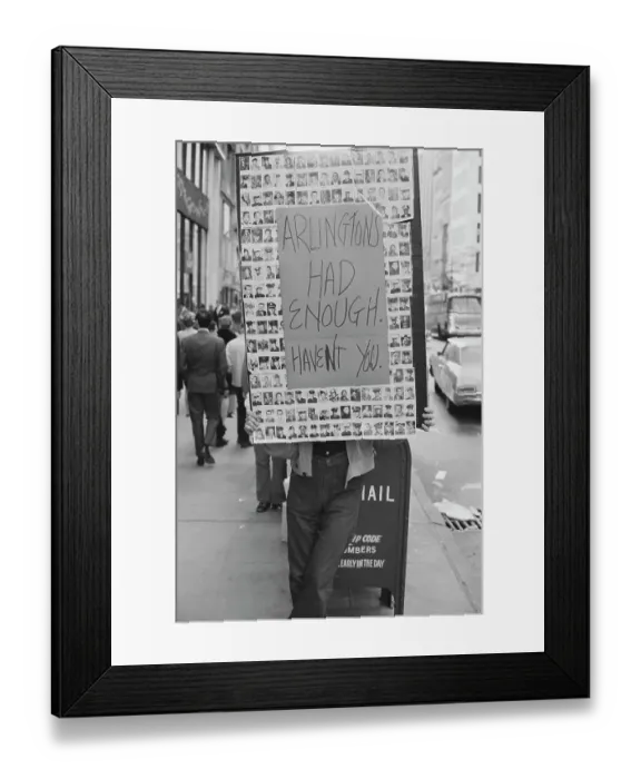 Framed Print : Arlington's Had Enough Framed Print : Arlington's Had Enough