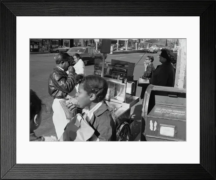 Framed Print : Harlem Hot Dogs Framed Print : Harlem Hot Dogs